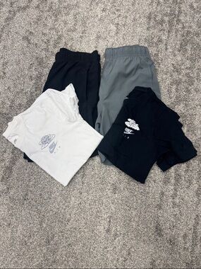 Nike Kids Sweatpants & Joggers Set - Black, Gray, White